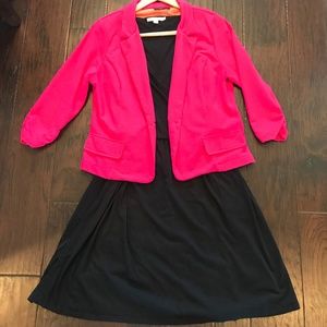 Boden Sleeveless knit black dress